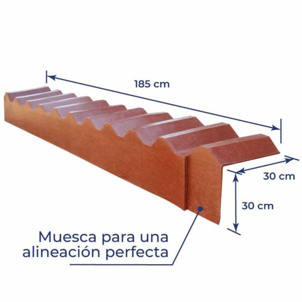 Tapa remate inferior Tejazo