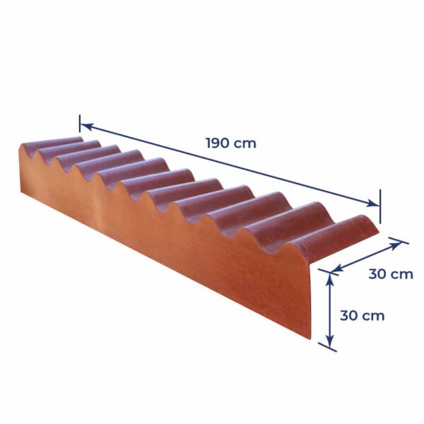 Tapa remate inferior Rustica refinada